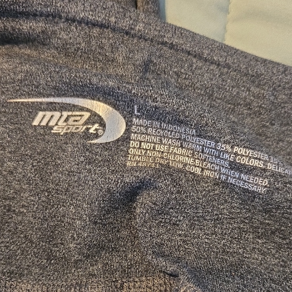 MTA Sport Charcoal Leggings - Picture 2 of 3